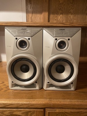 Vintage Sony SS-F150 Speakers 1990s Bookshelf Speakers