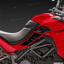 Adesivi 3D Protezioni Laterali Serbato Compatibili Ducati Multistrada 950 17-19