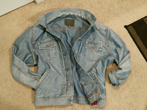 Guess Rugged Work Trucker Denim Jean 