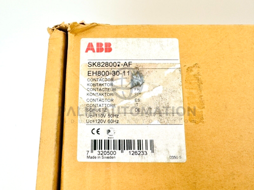 ABB EH800-30-11 110-120VAC CONTATTORE SK828005 NUOVO - Foto 3 di 21