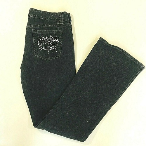 Jeans Womens Embellished Denim boot cut 