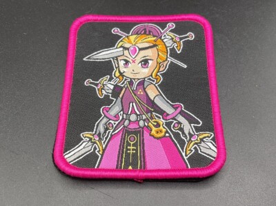 Castle x Grayscale CxG Smashed Brothers SBG Four Swords Princess EDC Pouch Patch