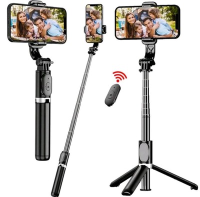 Selfie Stick Tripod with Remote   Pro Live Streaming Stand