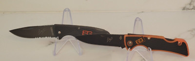 Gerber Bear Grylls Compact Scout Folding Knife IN ORANGE OR GREY *NEW IN BOX*