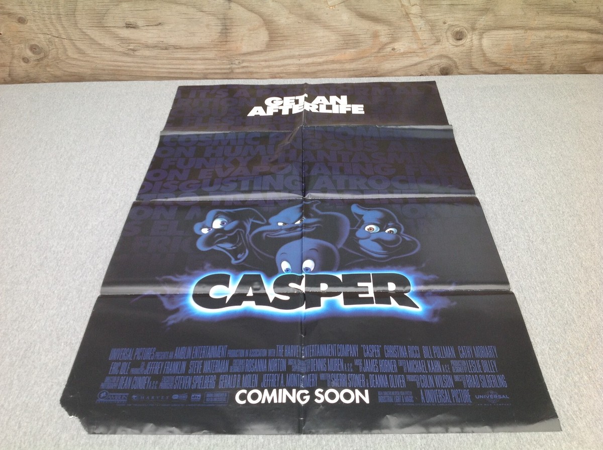 1995 Casper Original Movie House Full Sheet Poster | eBay