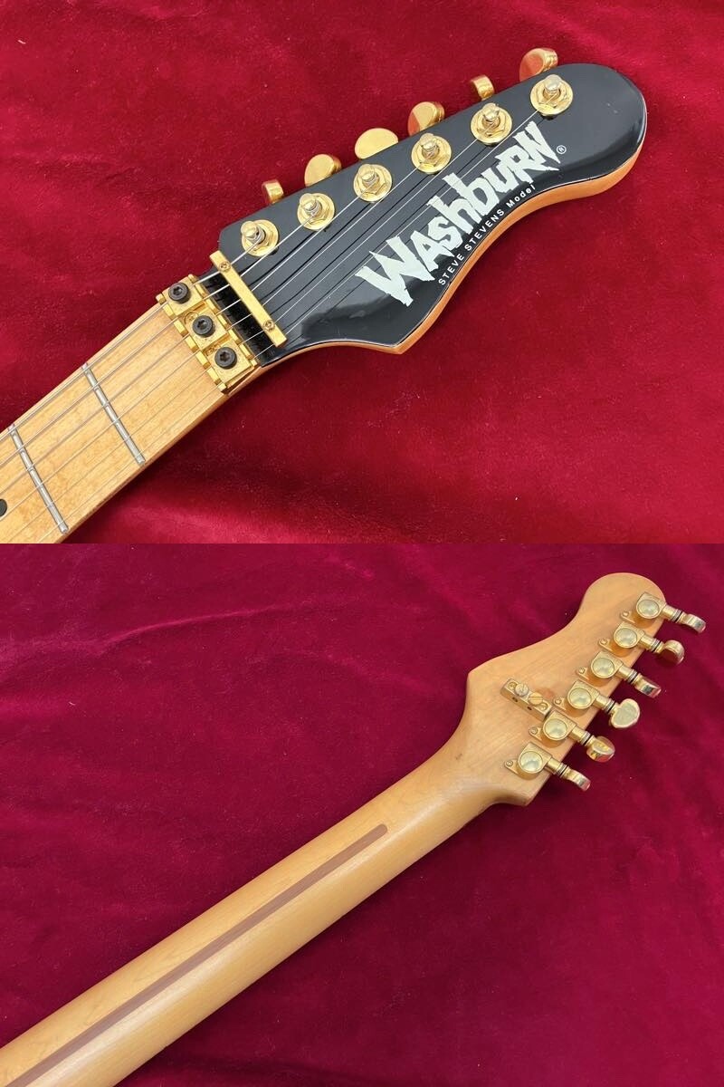 ギター Washburn SS-40 B / STEVE STEVENS model Samy Houchaimi - Washburn SS40 ( Steve Stevens) 1992 - YouTube