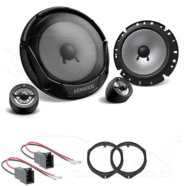 Kenwood Lautsprecher FüR Opel Tigra A 1994-2001 Front Vorn TüR 2-Wege 300W #Aehz-image