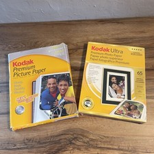 Kodak High Gloss Premium Photo Picture Paper 1 Box Open The Other Sealed