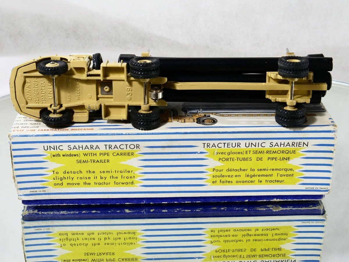【Dinky Supertoys】 893 トラクター ベージュボックス付 Vintage Boxed Dinky Supertoys No. 562 Dumper Truck Yellow