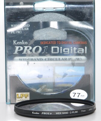 Kenko PRO1 D Wide Band C-PL (W) Circular 77mm Linear Polarisationfilter