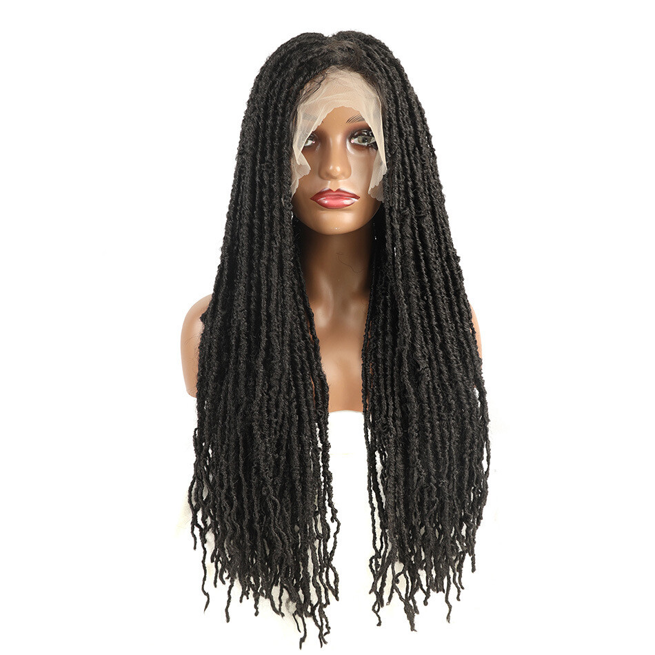 Long Dreadlocks Full Lace Wig for Women Crochet Twist Braids Wigs Afro Locs Wigs