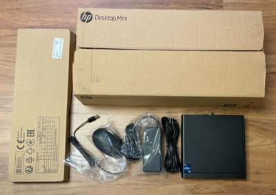 New HP Elite 800 G9 Mini Desktop 16GB i5 i5-12500T WIN 11 PRO New HP Elite 800 G9 Mini Desktop 16GB i5 i5-12500T WIN 11 PRO