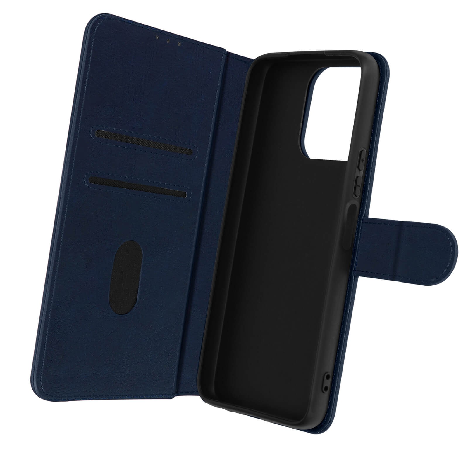 Housse Honor 70 Lite Bleu Marine en Similicuir Premium avec Clapet Vidéo
