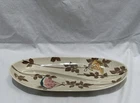Vintage Red Wing Pottery Tampico Pattern Divided Relish Platter