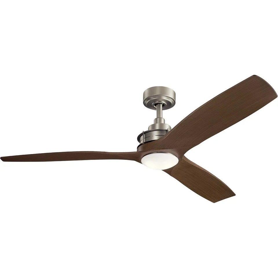 Kichler Lighting 300356NI Ried Indoor Ceiling Fan Brushed Nickel - Image 3 of 4