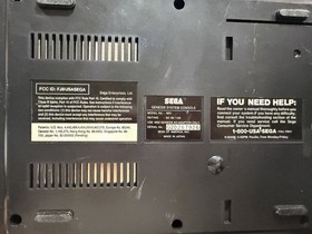 Sega Genesis 16-Bit Console Bundle Tested Working + 6 Games + AV Adapter