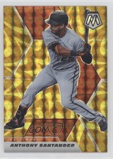 2021 Panini Mosaic Reactive Yellow Mosaic Prizm Anthony Santander #82 07rd