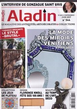ALADIN NR. 344 VENEZIANISCHE SPIEGEL / BRETTSPIELE / FLORENCE KNOLL / SKULPTUR