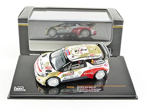 Ixo 1/43 Maßstab RAM566 Citroen DS3 WRC #4 Rallye Monte Carlo '14 Otsberg/Andersson - Bild 8 von 8
