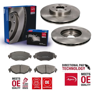 FORD MONDEO MK3 1.8 2.0 2.2 FRONT BRAKE DISCS AND PADS 2000-2007