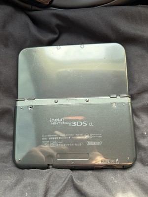 US USA TOP SCREEN IPS New Nintendo 3DS XL Gray Black Console BACK