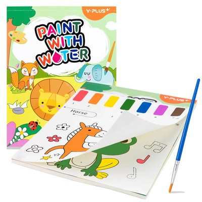 Japan NEW YPLUS Water Painting for Kids 1-3 2-4 Years Animal Theme Gift