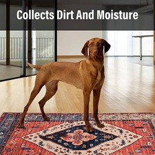 2X Indoor Door Mat Retro Indoor Floor Mat, Non Slip Front Door Rug Soft 1705