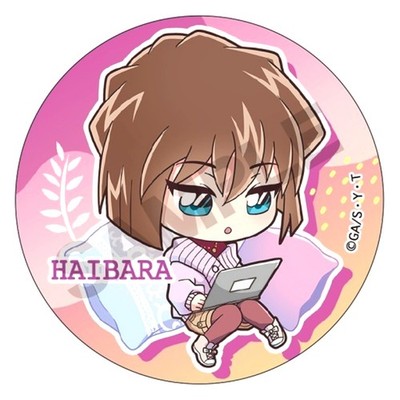 Ai Haibara Detective Conan Trading Button Nobi Koro Japan T525