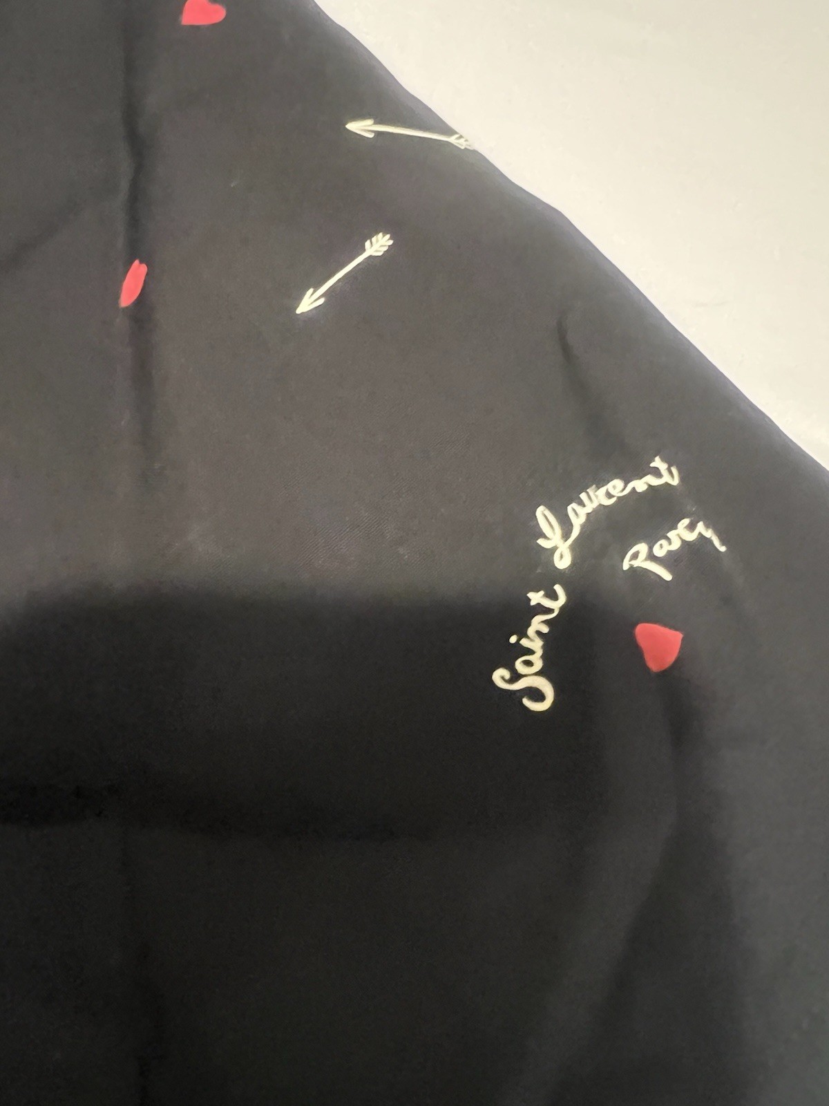 Camicia uomo Saint Laurent viscosa maniche corte. 40 15.5. $890