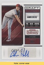 2018 Panini Contenders Draft Picks Ticket Adam Hill #68 Auto READ 0a6