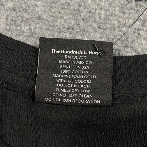 The Hundreds x Looney Tunes Road Runner Shirt Adult Medium M Black Acme Big Face - Picture 8 of 12
