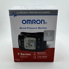 Omron Blood Pressure Monitor 7 Series Wrist -BP6350- New In Box