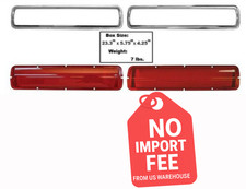 Tail Light Lenses & Bezels for 1968–70 Shelby Mustang & 1968 California Special