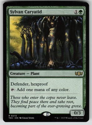 Sylvan Caryatid Normal R Commander: Tarkir: Dragonstorm 272 NM