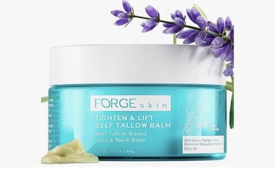 Forge Skin Women Tighten & Lift Beef Tallow Balm Face Neck Balm 1.7 Oz/ 50g