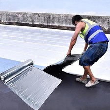 Aluminum Foil Bitumen Waterproof Roof Protector Underlayment Roll Roof Membrane