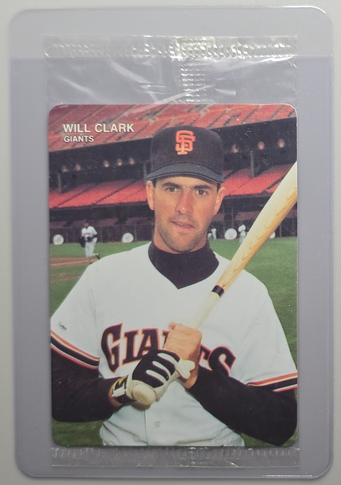 1990 Mother's Cookies Will Clark #22 Sealed San Francisco Giants Card 2 of 4