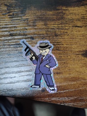 Vault Boy Glitter Sticker