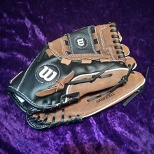 Wilson A350 Black Brown Baseball Glove Right Hand Throw Nice 