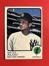 1973 Topps #132 Matty Alou New York Yankees