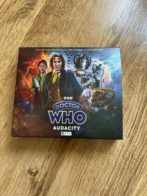 Doctor Who Audacity 2023 Big Finish Hörbuch Boxset CD