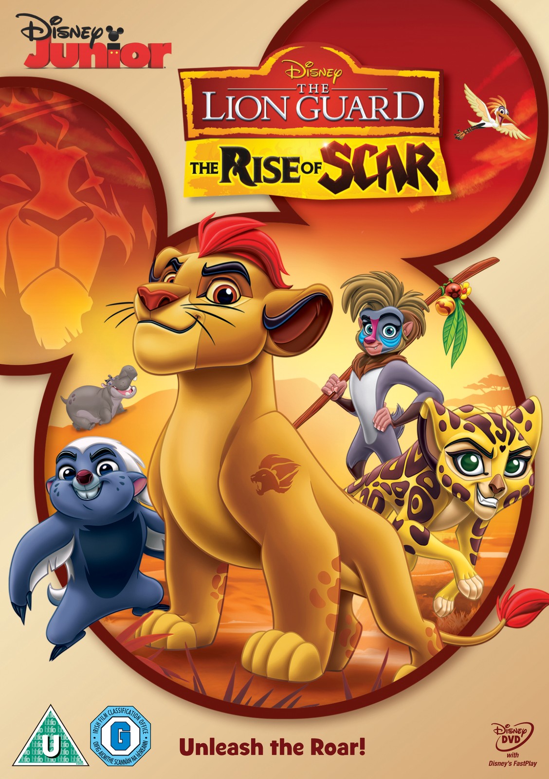 The Lion Guard - The Rise of Scar (DVD) Max Charles Joshua Rush Diamond White