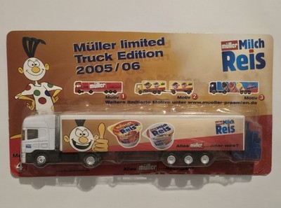 Werbetruck Müller Milch Reis Limited Edition 2005 / 06 NEU + OVP