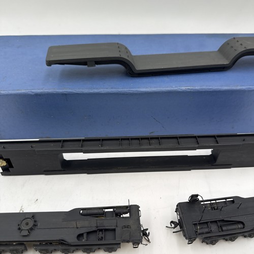 Ho Scale Messing Güterzug Alco Models Fw-1 & Fd-2 Dep Center Well Thru Flachwagen - Bild 11 von 19