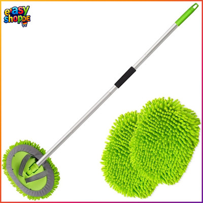 Autowaschbürste 160cm 2 in 1 Mikrofaser Chenille Waschhandschuh für Auto