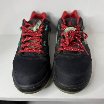 Jordan Air Jordan 5 Low x CLOT Jade Men s Lace-Up Sneakers Size 10