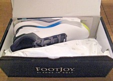 NEW I.B. FootJoy PRO/SLX CARBON Ortholite Shoes White Size 10 Med FREE SHIPPING 