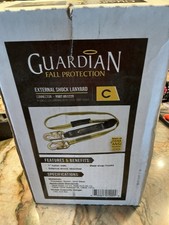 Guardian Fall Protection - NOWA Zewnętrzna smycz amortyzująca + (2) KOTWICE TEMPER