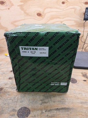  Tritan #80 (80-1) Roller Chain 50FT REEL 80R 80-1R 1'' 1x5/8