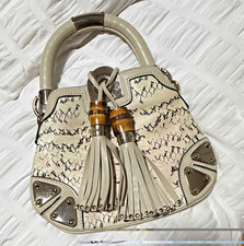 Gucci Animal Print Small Satchel Top Handle T...